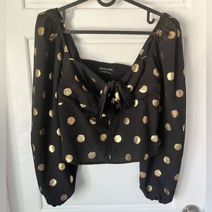 Urban Outfitters | Milk-maid blouse.